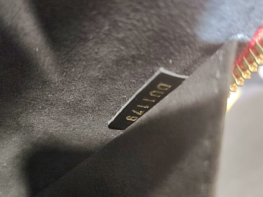 Louis Vuitton Toupie Red Patent Leather Crossbody Bag