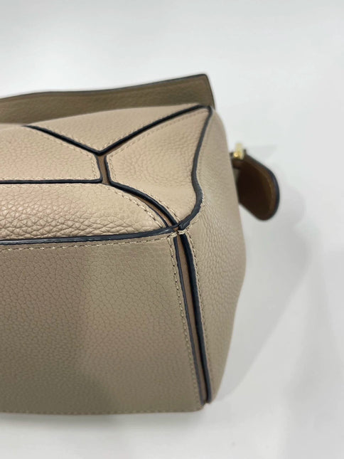 Loewe Puzzle Small Dual-tone Sand Beige Crossbody Bag