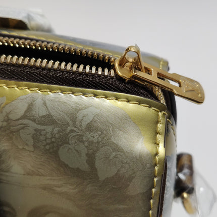 Louis Vuitton Speedy 25 Bandouliere Fornasetti Museum Gold