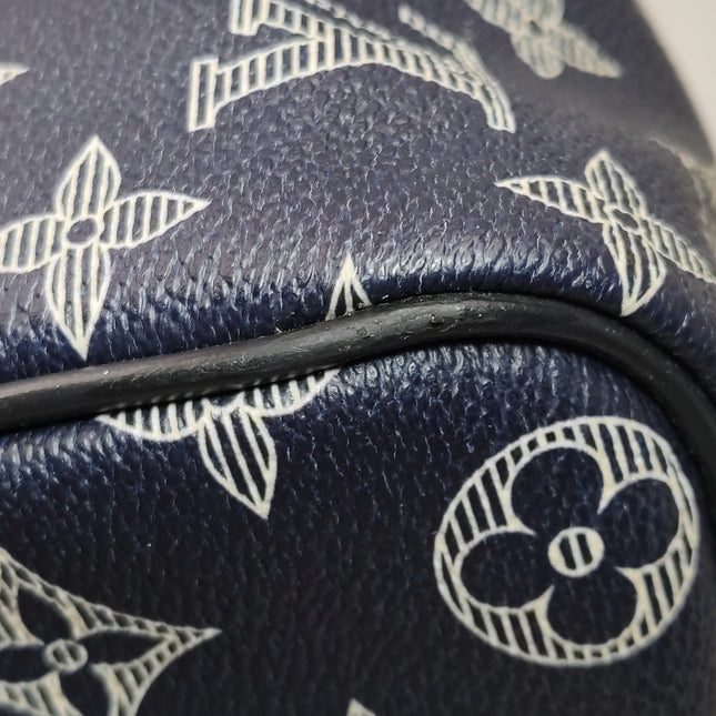 Louis Vuitton x Chapman Brothers Keepall 45 Bandouliere Lion Navy