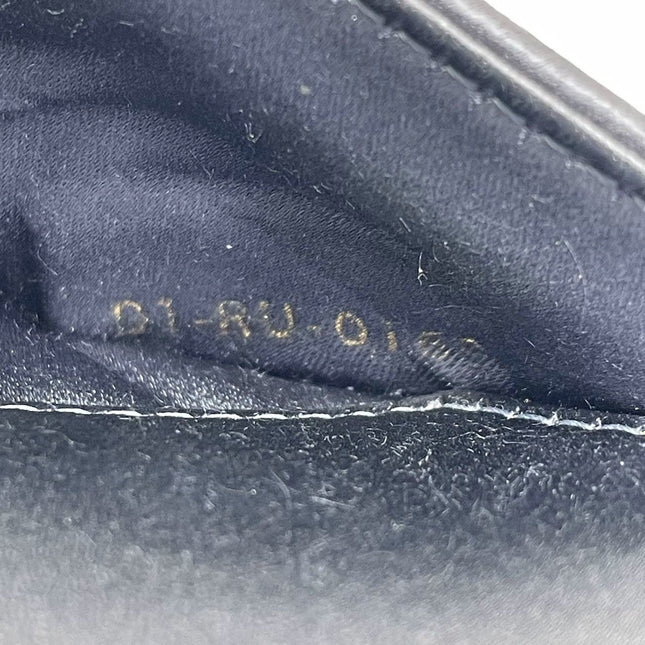 Sold Dior Saddle Mini Silk Blue with Crystal Embedded Buckles