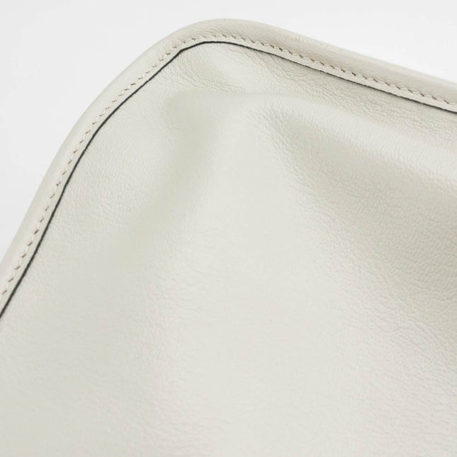 Sold Gucci 1955 Horsebit Chain Tote Leather White