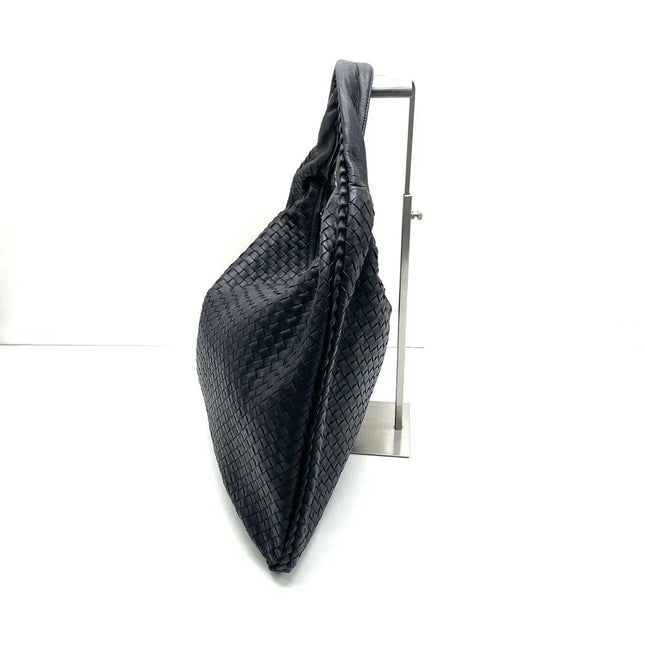 Bottega Veneta Hobo Maxi Midnight Navy Black leather 50cm