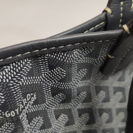 Goyard Anjou PM Medium Tote Grey Reversible leather lining