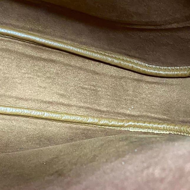 Sac porté épaule large Gucci Jackie 1961 camel avec bandoulière