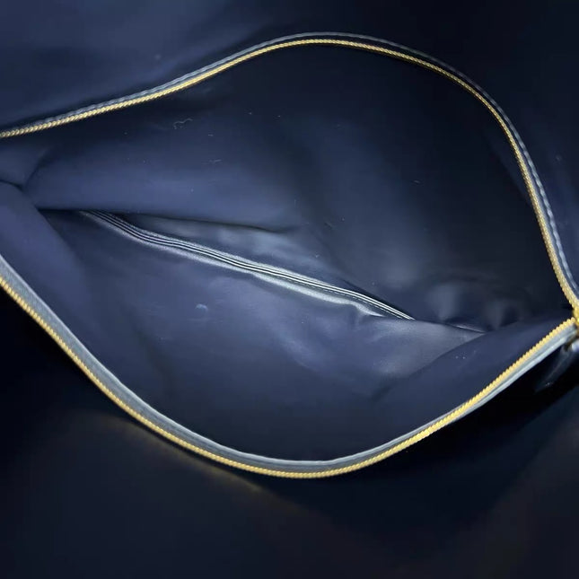 Bottega Veneta Hop Large Leather Navy Hobo Bag 55cm
