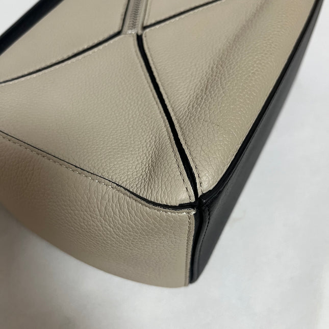 Loewe Puzzle Small Beige Herbarium Holiday Collection Calfskin Leather Crossbody Bag