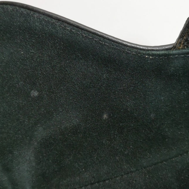 Dior Saddle Vintage Leather Black with Antiqued Gold Hardware