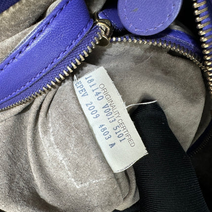 Sold Bottega Veneta Hobo Bag Large Purple Leather 50cm