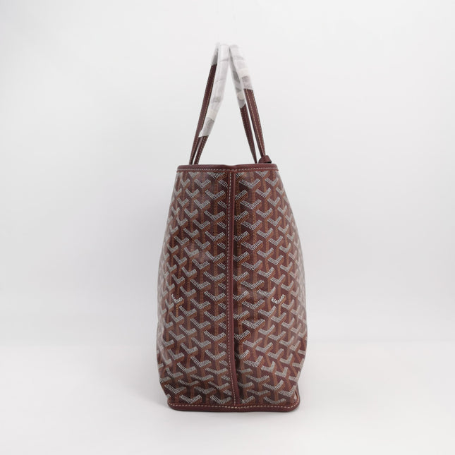 Goyard Anjou PM Medium Tote Burgundy Reversible Leather Lining