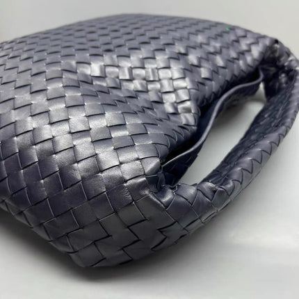 Bottega Veneta Hop Large Leather Navy Hobo Bag 55cm