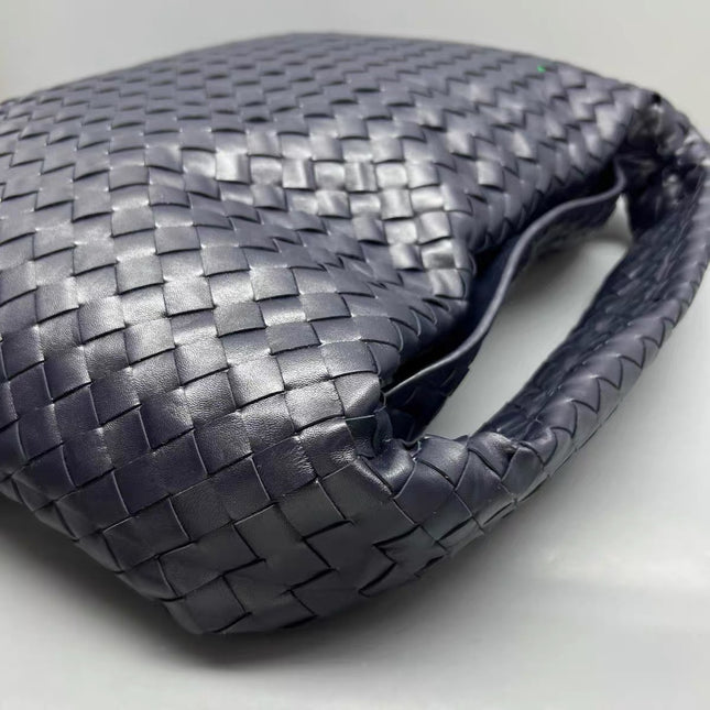 Bottega Veneta Hop Large Leather Navy Hobo Bag 55cm
