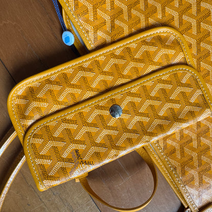 Goyard Saint Louis GM Large Tote Yellow 2019