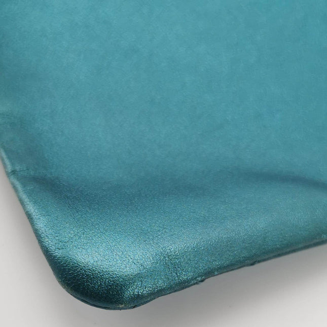 Sold Chanel 2.55 Flap Bag 2008 Large Lambskin Leather Teal Blue Green