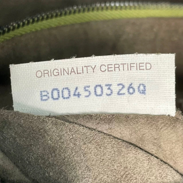 Bottega Veneta Veneta Hobo Avocado Green 45cm Lambskin Leather
