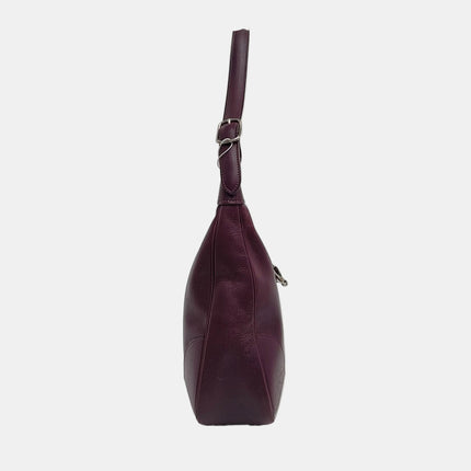 Hermès Trim 31 Purple Raisin Epsom Leather Shoulder Bag