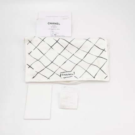 Sold Chanel Classic Flap Small White Leather and Gilt and Silver Hardware, 2020-2021