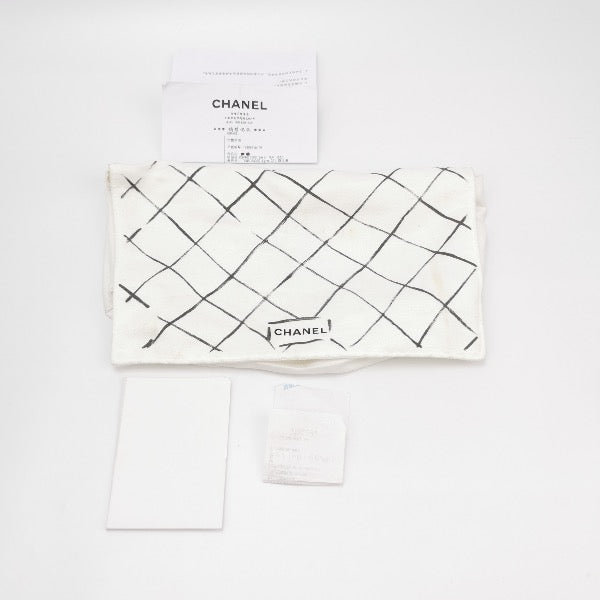 Sold Chanel Classic Flap Small White Leather and Gilt and Silver Hardware, 2020-2021