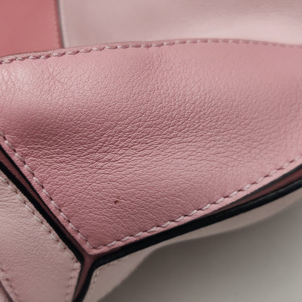 Loewe Puzzle Small Tricolor Pink Crossbody Bag