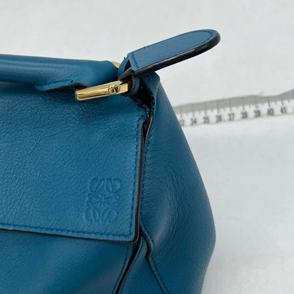 Loewe x Spirited Away Studio Ghibli Collection Puzzle Small Blue Crossbody Bag