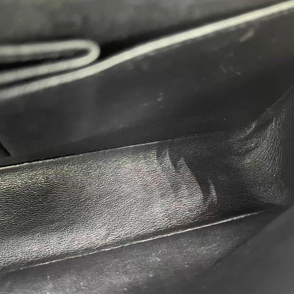 Chanel Classic Flap Medium Black Velvet Gold Hardware, 2014-2015