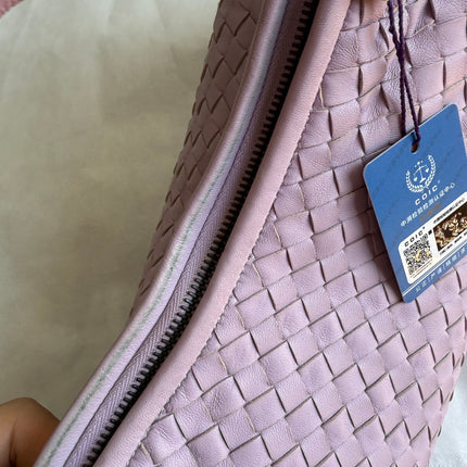 Bottega Veneta Hobo Bag Lambskin leather Lilac Purple Large 47cm