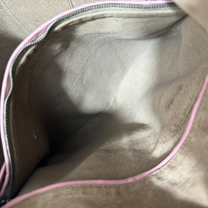 Sold Bottega Veneta Medium Convertible Tote Bag Hobo Cherry Pink Leather Two-way Carry 40cm