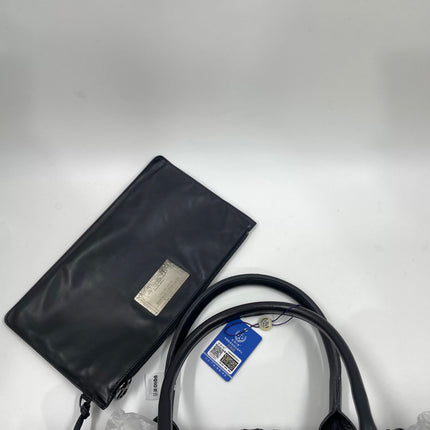 Bottega Veneta Cabat Large Intreccio Leather Tote Bag Black 40cm