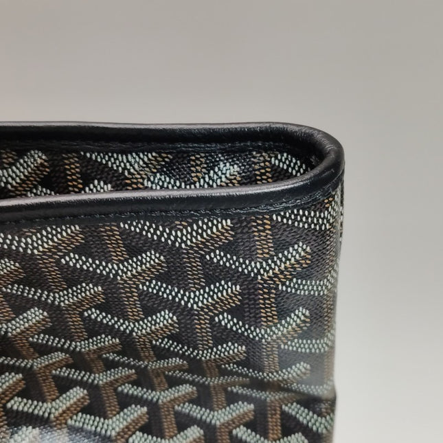 Goyard Artois GM Large Black French Bulldog Reinforced Corners and Zipper