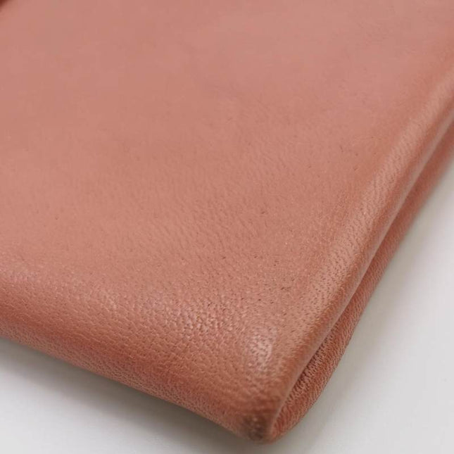 Sold Fendi Baguette Pink Leather with Gold Studded Metal Buckle