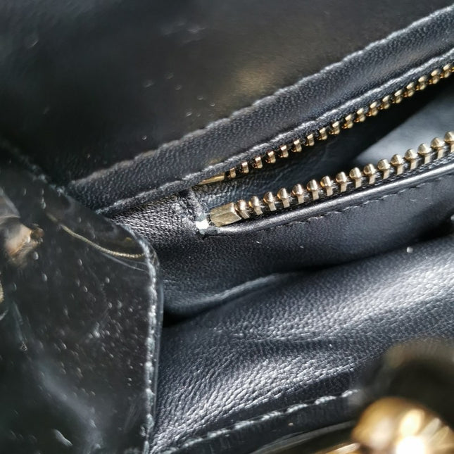 Lady Dior Mini Christmas 2011 Limited Edition Black Tweed and Star Chain
