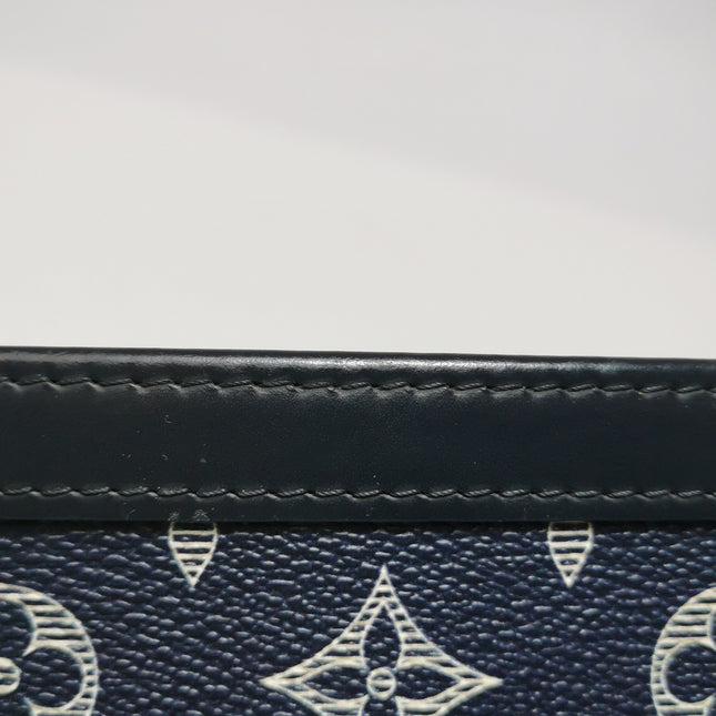 Louis Vuitton x Chapman Brothers Pochette Voyage Medium Lion Navy