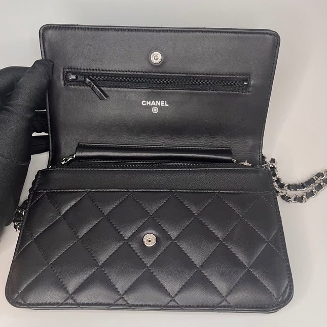 Sold Chanel Wallet On Chains WOC Timeless/ Classic Black