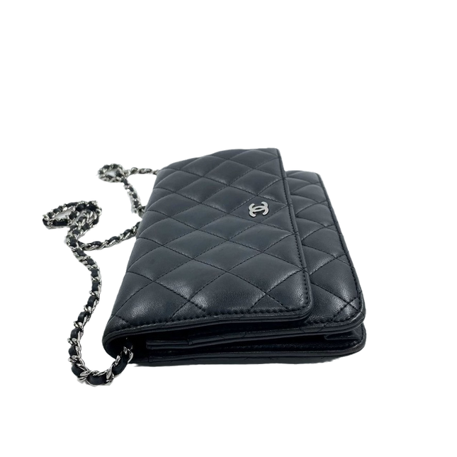 Sold Chanel Wallet On Chains WOC Timeless/ Classic Black
