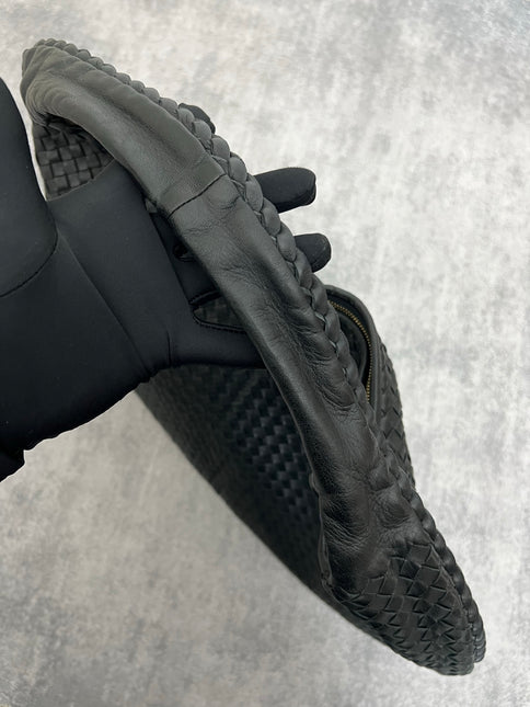 Bottega Veneta Veneta Hobo Maxi Black Leather 52cm
