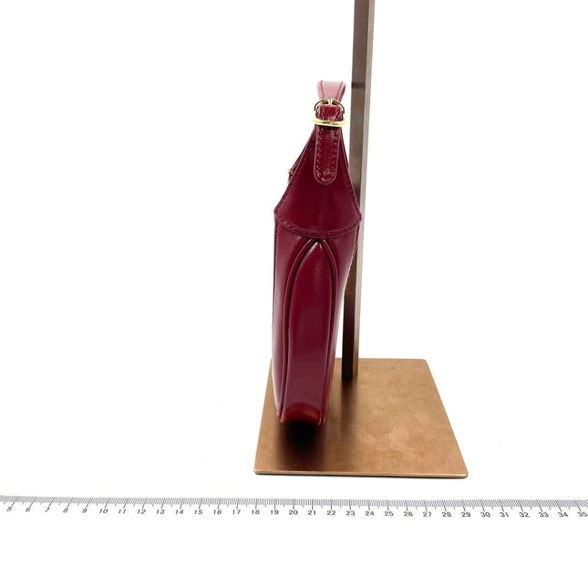 Gucci Jackie 1961 Mini Red Burgundy Leather Bag