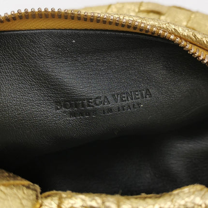 Bottega Veneta Jodie Mini Gold Leather Rare