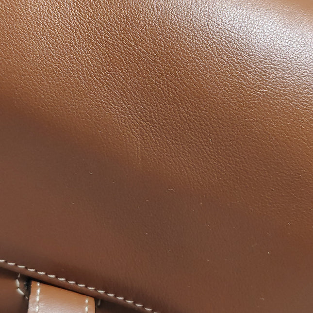 Celine Soft 16 Bag Caramel Natural Tan Smooth Calfskin Leather