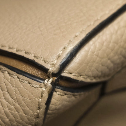 Loewe Puzzle Small Sand Beige Brown Strap Crossbody Bag