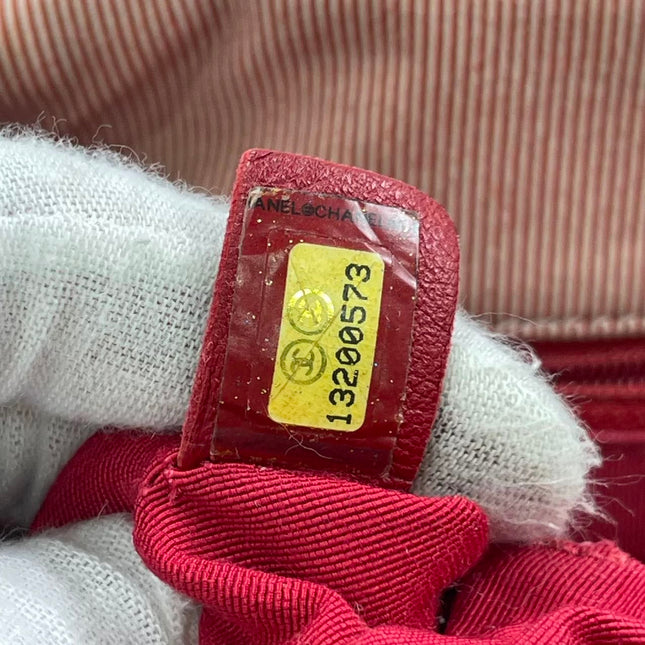 Chanel Nylon Bubble Striped Quilt Accordion Flap Bag Pink