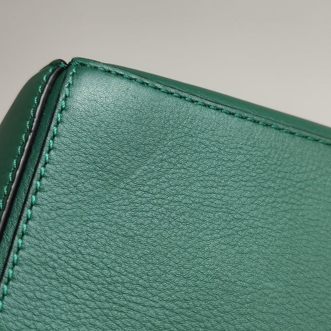 Loewe Puzzle Small Green Orange Stripes Crossbody Bag 2019