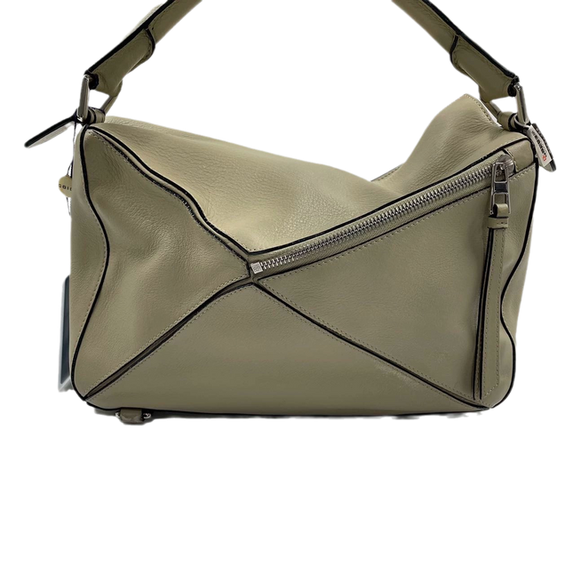 Sold Loewe Puzzle Crossbody Bag Medium Beige Leather