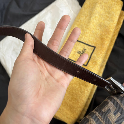 Fendi Baguette Classic Zucca Print Fendi Monogram