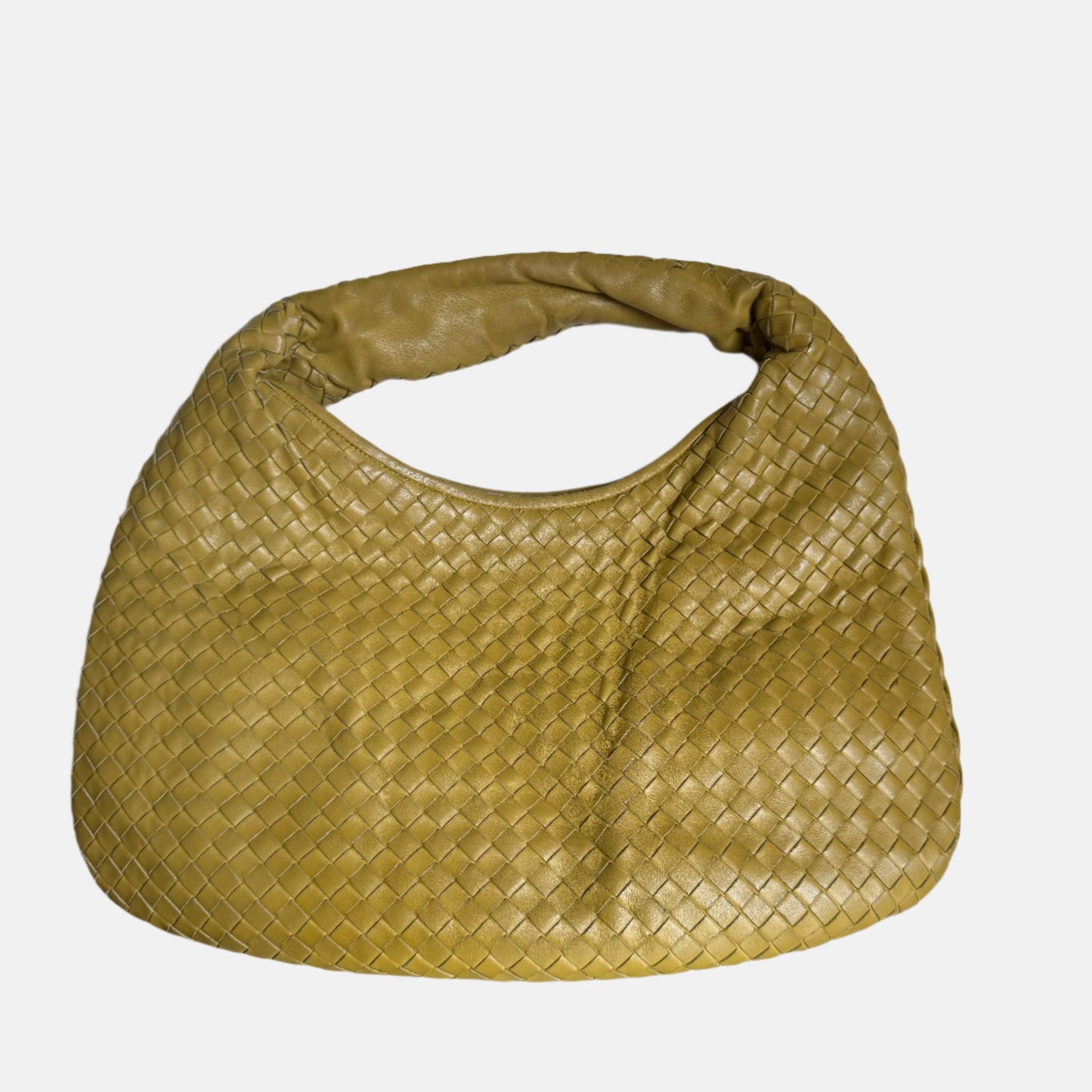 Bottega Veneta Veneta Hobo Camel Lambskin Leather 40cm-Luxbags