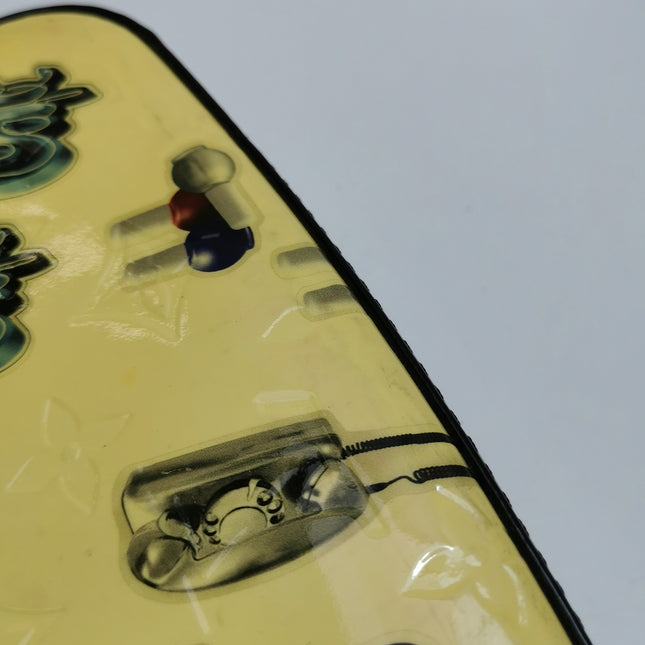 Louis Vuitton Vernis Sticker Pochette Accessoire Beige Patent Leather