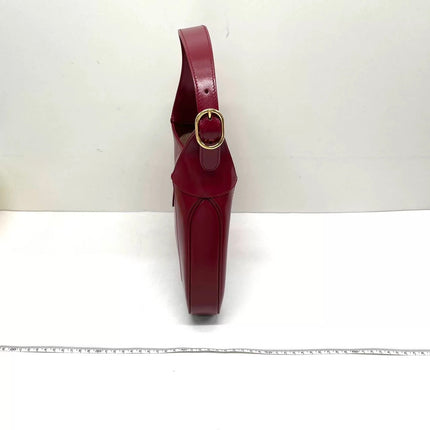 Gucci Jackie 1961 Red Burgundy Leather Bag Small Shoulder Bag