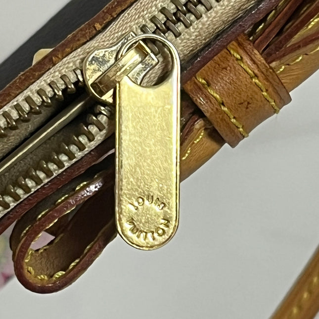 Louis Vuitton x Takashi Murakami Cherry Blossom Pochette Accessoire Brown Monogram