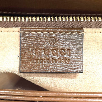 Sold Gucci 1955 Horsebit Shoulder Bag Caramel Brown Small Leather