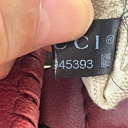 Gucci Jackie 1961 Grand modèle Cuir de veau noir avec longue bandoulière
