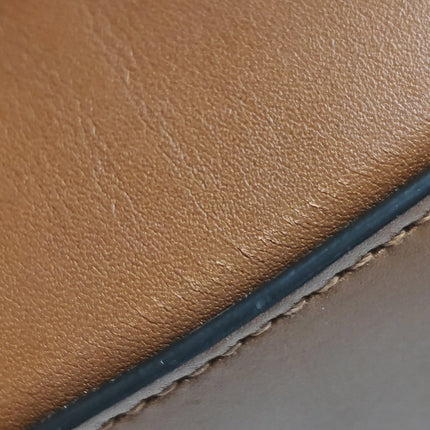 Gucci Jackie 1961 Medium Brown Leather Raffia Shoulder Bag